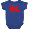 funny  wtf, ideal birthday present or gift Baby Bodysuit