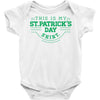 this is my st. patrick's day shirt Baby Onesie