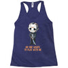 no one wants to play with me Racerback Tank