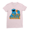 Me Just Here Fore The Cookies Ladies Fitted T-Shirt