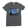 Vincent Van Gogh The Starry Night Ladies Fitted T-Shirt