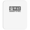 m62 highway to hull Mousepad