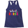 School Nurse Racerback Tank