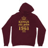 kings are born in 1961 Unisex Hoodie