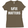 size matters Ladies Fitted T-Shirt