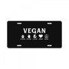 Vegan For The Planet License Plate