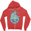 feel the music Zipper Hoodie