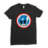 angry captain Ladies Fitted T-Shirt