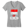 ny state of mind Women's V-Neck T-Shirt