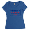TRUMP PENCE 2020 Women's Triblend Scoop T-shirt