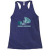 shark weekend Racerback Tank