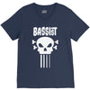 bassist skull V-Neck Tee