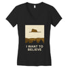 le petit believer Women's V-Neck T-Shirt