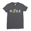 Rose Ladies Fitted T-Shirt