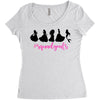 Squadgoals Princess Women's Triblend Scoop T-shirt
