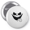 evil jack o' lantern scary Pin-back button