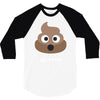 cute poo 3/4 Sleeve Shirt