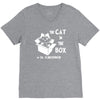 the cat in the box V-Neck Tee
