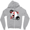 ghost of sparta Zipper Hoodie