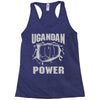 uganda power Racerback Tank