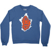 halloween pumpkins burst Crewneck Sweatshirt