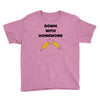 down with homework Youth Tee