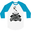 I Am French Bulldog Actually In A Very Commited Relationship 3/4 Sleeve Shirt