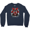 samurai mask of doom Crewneck Sweatshirt