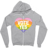 Vote Yes-Australia Marriage Equality Zipper Hoodie