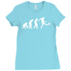 football evolution Ladies Fitted T-Shirt