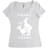 merry xmas Women's Triblend Scoop T-shirt