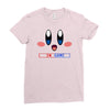 kirby gamer geek snes Ladies Fitted T-Shirt
