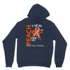 wear peach for  my [you can write any name] Unisex Hoodie
