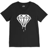 dripping diamond logo V-Neck Tee
