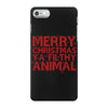 merry christmas ya filthy animal iPhone 7 Case
