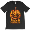 mad halloween pumpkin T-Shirt