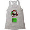 santa jumps Racerback Tank
