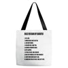 rules for dating my daughter shirt t shirt perfect father's gift Tote Bags