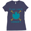 IT'S NEVER A CRIME TO EXIST Franky  One Piece Ladies Fitted T-Shirt