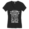 I Am An April Woman Women's V-Neck T-Shirt