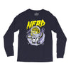 astronaute nerd Long Sleeve Shirts