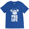 pug life dog tee new V-Neck Tee