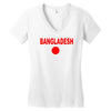 bangladesh international team national country Women's V-Neck T-Shirt