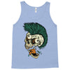 skull punk style Tank Top