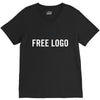 free logo V-Neck Tee