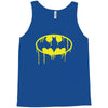 batman dying bleeding logo Tank Top