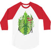 skeletal halloween 3/4 Sleeve Shirt