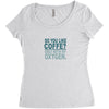 i like coffee Women's Triblend Scoop T-shirt