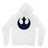 rebel logo with space pattern Unisex Hoodie