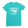 hecho en tejas Ladies Fitted T-Shirt